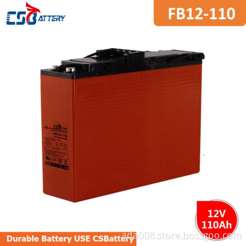 CSBattery 12V110Ah Front terminal Free Maintenance AGM Battery